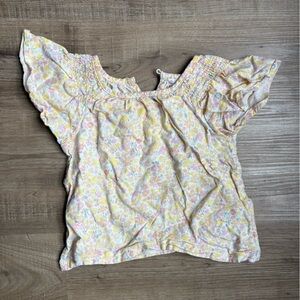 🌺10/$20 Carter's Yellow Floral Blouse